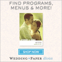 Wedding Paper Divas Wedding Day Needs - Programs, Menus, and more