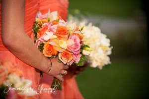 bridesmaids Palm Springs wedding florist 