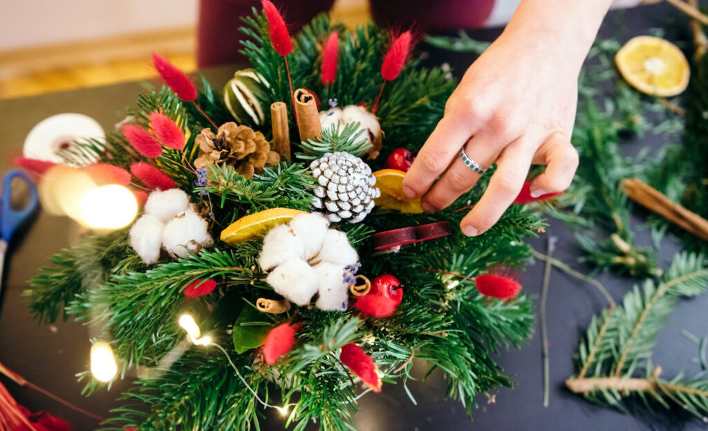 floral arrangements for the holidays